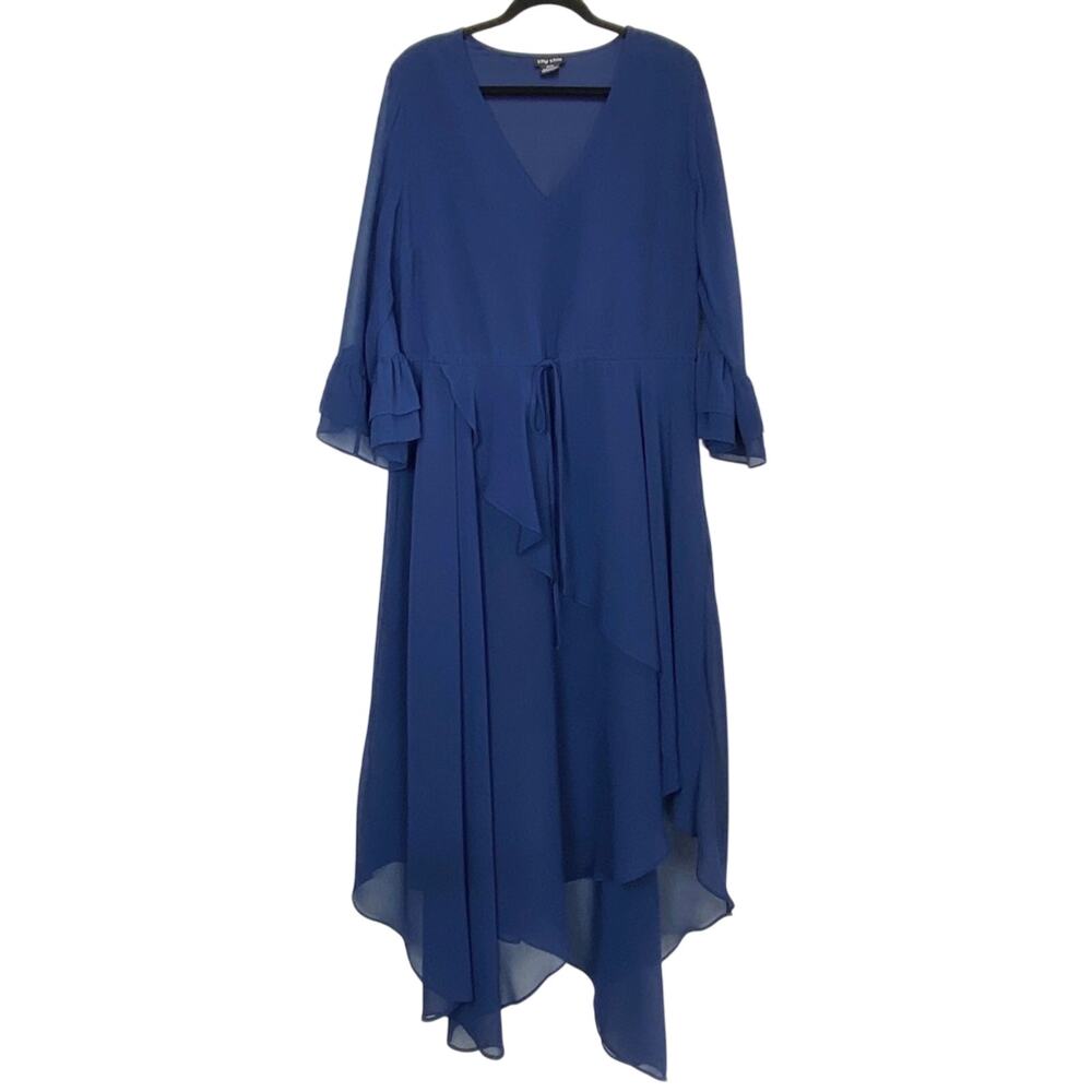 CIty Chic Hidden Treasure Maxi Dress in Navy, Size 14 - Picture 6 of 12